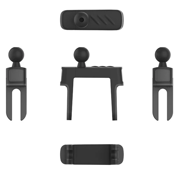 ALLY Araç İçi 360 Yuvarlak Havalandırma Mıknatıslı Araç Telefon Tutucu-(1903)