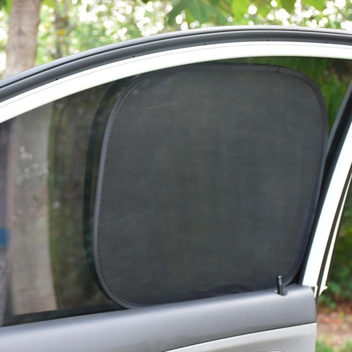 Ally Araç Oto Yan Cam Vantuzlu Güneşlik Kalkan 2 Adet 36x44cm-(1903)