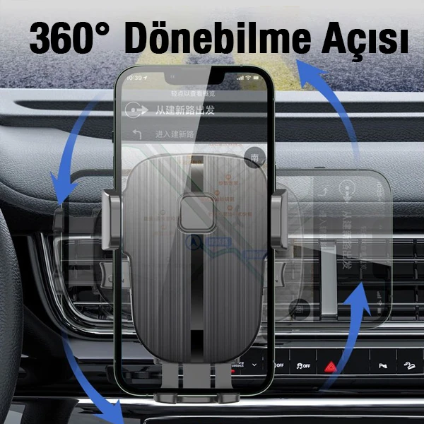 Ally B073 Araç İçi Havalandırma Telefon Tutucu-(1903)