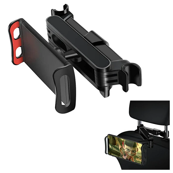 Ally CHZ-06 Teleskopik Araç Arka Koltuk 12.9 İnch Tablet Telefon Tutucu-(1903)