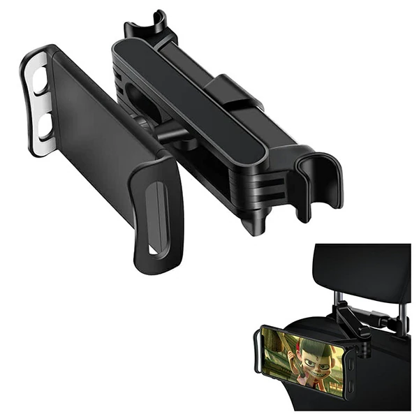 Ally CHZ-06 Teleskopik Araç Arka Koltuk 12.9 İnch Tablet Telefon Tutucu-(1903)