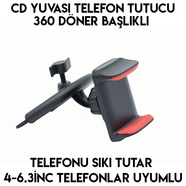 Ally Çok fonksiyonlu Araç CD Yuvası Telefon Tutucu-(1903)