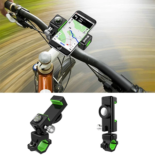 Ally Çok Fonksiyonlu Esnek Bisiklet Telefon Tutucu Pusulalı-(1903)