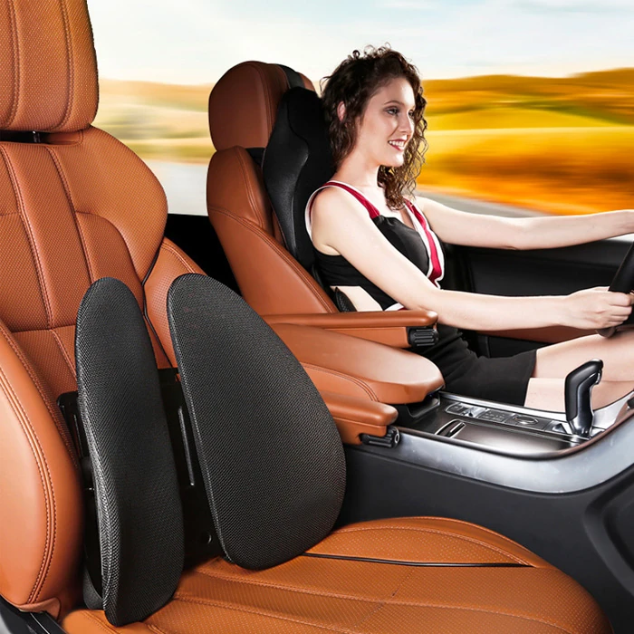 Ally Ergonomik Araba ve Ofis Koltuk Bel Yastığı Araç Arka Yastık Bel Desteği-(1903)