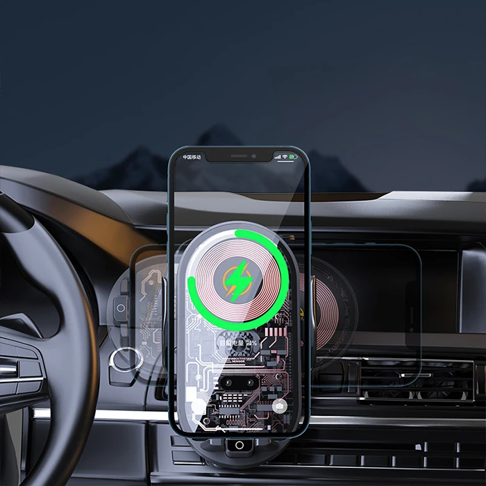 ALLY G2 66 Max Hızlı Şarj Araç İçi Havalandırma Telefon Tutucu-(1903)