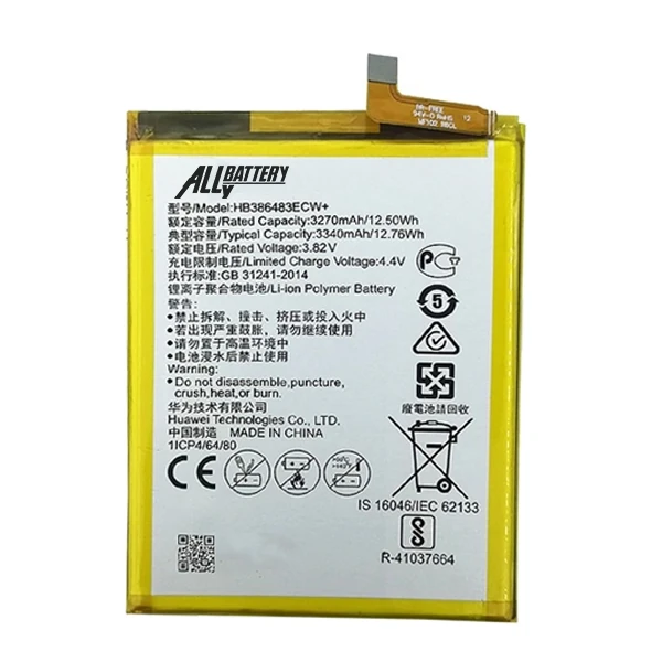 ALLY Gr5 2017 Mate 9 Lite Honor 6x Pil Batarya Hb386483ecw-(1903)