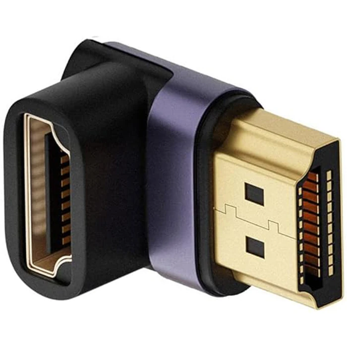ALLY HDMI To HDMI 8K 2.1UHD 90 Derece Mıknatıs Başlıklı Çevirici Otg Adaptör-(1903)