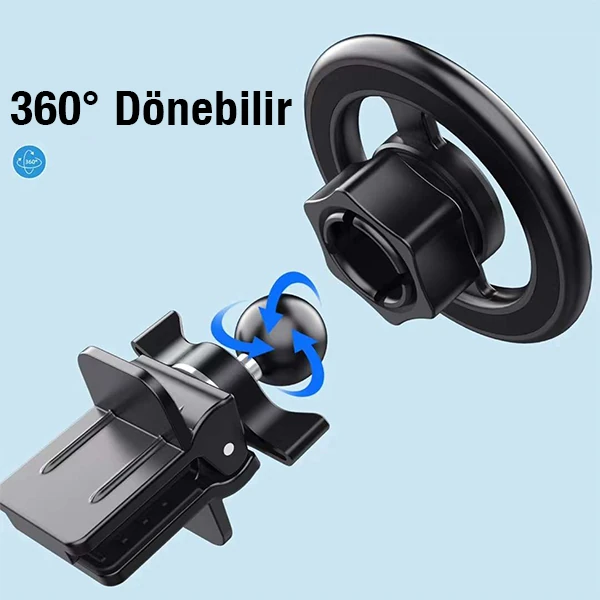 Ally HL-153A Mıknatıslı Araç Havalandırma Telefon Tutucu-(1903)