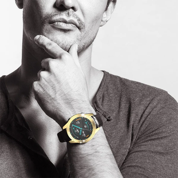 ALLY Huawei GT2 46mm Diamond Taş İşlemeli Bumper Kılıf-(1903)