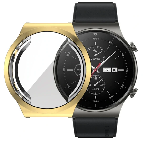 Ally Huawei Watch GT 2 Pro 360 Koruma Ultra İnce Silikon Kılıf-(1903)