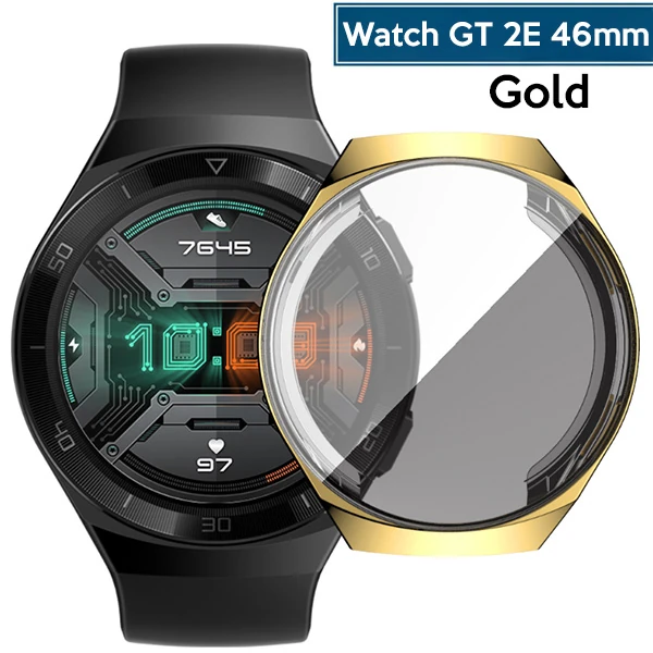 Ally Huawei Watch GT2E 46mm 360 Koruma Ultra İnce Silikon Kılıf-(1903)