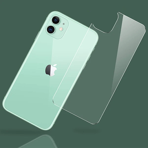 Ally İPhone 11 6.1 İnch Tempered Arka Kırılmaz Cam Koruyucu-(1903)