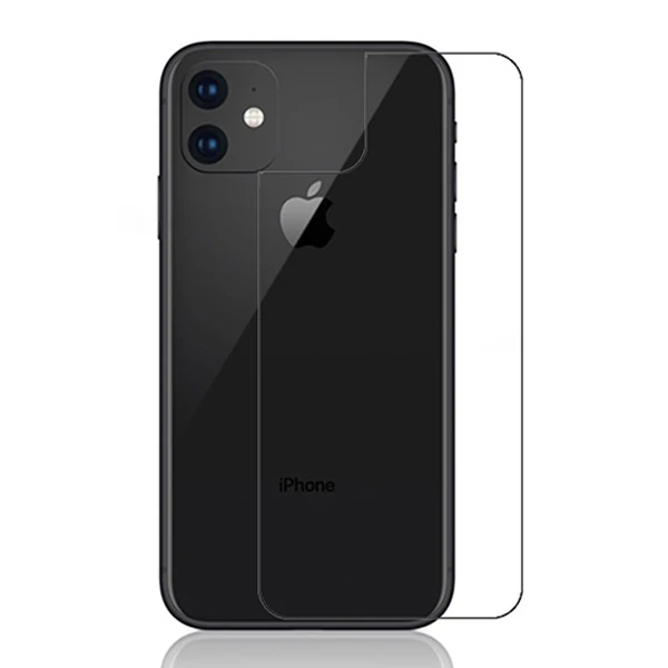 Ally İPhone 11 6.1 İnch Tempered Arka Kırılmaz Cam Koruyucu-(1903)