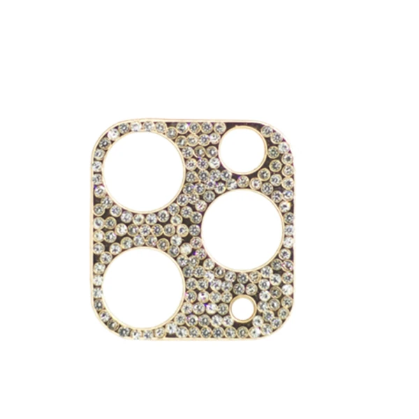 ALLY İPhone 11 Pro Kamera Koruyucu Lens Diamond Taş İşlemeli-(1903)