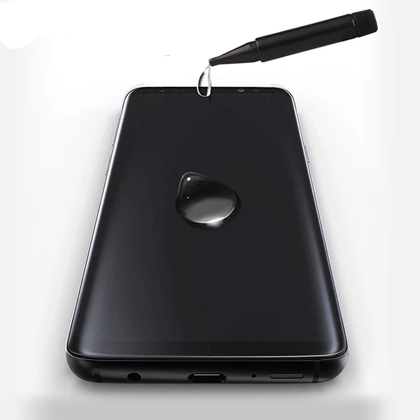 Ally İPhone 11 Pro Max/ Xs Max Full Liquid+Uv Işık 3D Kırılmaz Cam Ekran Koruyucu-(1903)