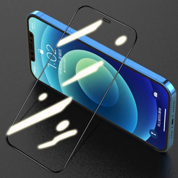 ALLY İPhone 12 Mini 5D Kavisli Full Tempered Cam Ekran Koruyucu-(1903)