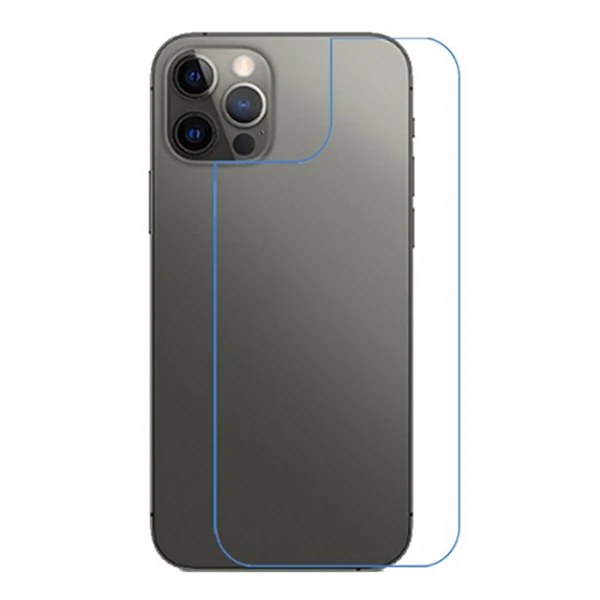 Ally İPhone 12/12 Pro 6.1 İnch Tempered Arka Kırılmaz Cam Koruyucu-(1903)