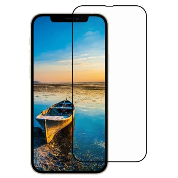 Ally iPhone 13 Mini 5.4 9D Full Tempered Cam Ekran Koruyucu-(1903)