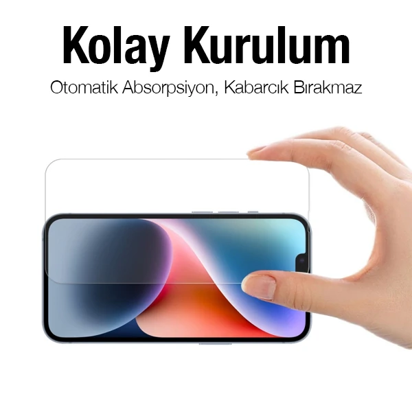 ALLY iPhone 14 Pro 6.1inç Tempered Kırılmaz Cam Ekran Koruyucu-(1903)