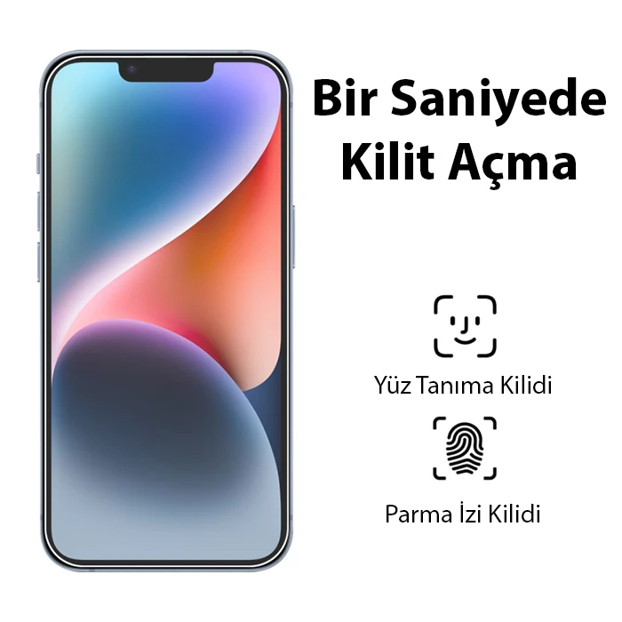 Ally iPhone 15 Plus Full HD Tempered Kırılmaz Cam Ekran Koruyucu-(1903)
