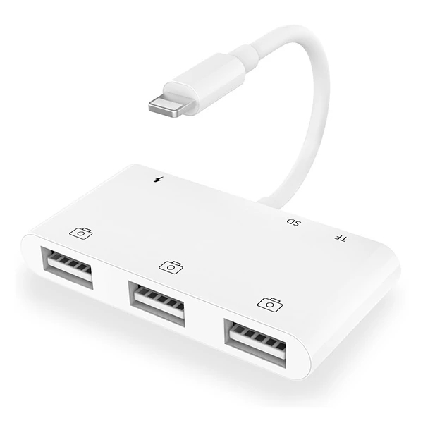 Ally İPhone Lightning To TfSd Card Reader Usb 3.Kamera Adaptörü-(1903)