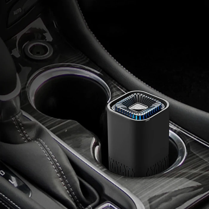 Ally K2 araç içm Mini Hava Temizleyici Araba Ev Ofis Taşınabilir Air Purifier-(1903)