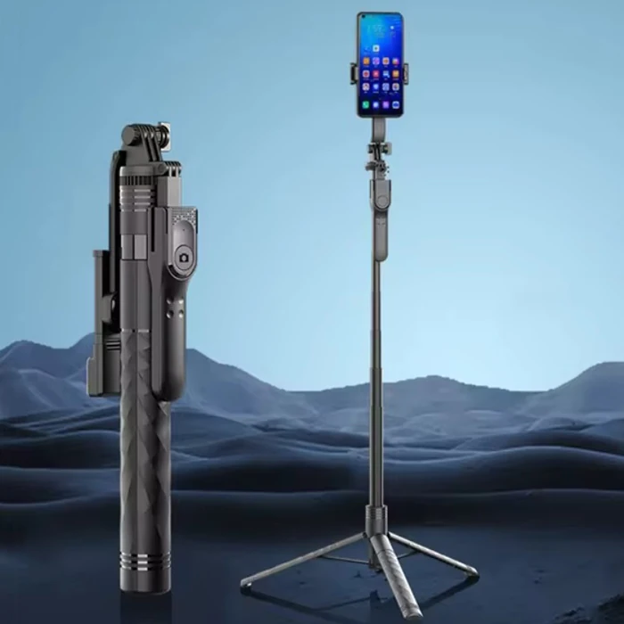 ALLY K28 Uzaktan Kumandalı Canlı Yayın Bluetooth Standlı Selfie Çubuğu Tripod-(1903)