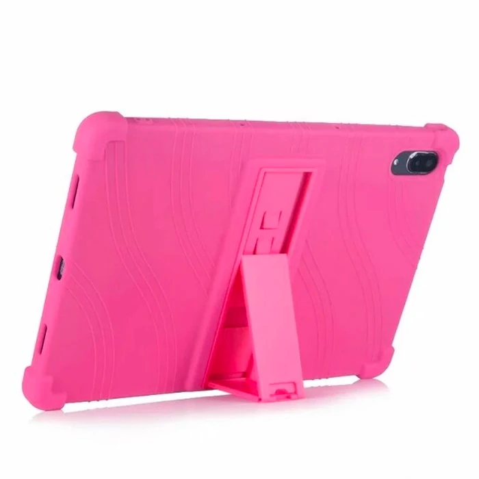 ALLY Lenovo Tab P11 Pro TB-J706 Standlı Silikon Kılıf Tablet Kılıfı-(1903)