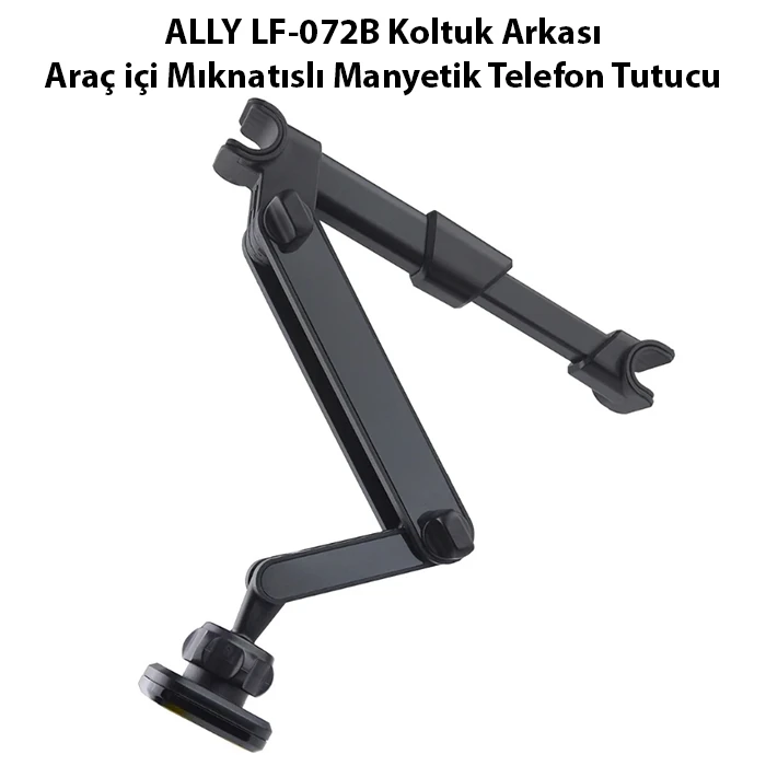 ALLY LF-072B Koltuk Arkası Araç içi Mıknatıslı Manyetik Telefon Tutucu-(1903)