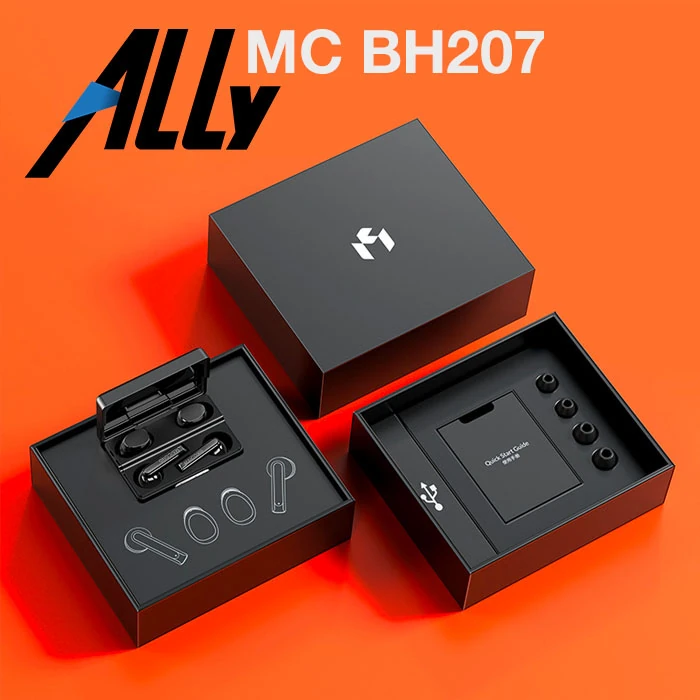 ALLY MC BH207 Çift Kablosuz Bluetooth 5.2 Kulaklık 2li Set-(1903)