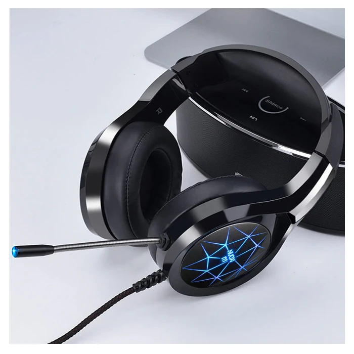 ALLY MC N1 LED Işıklı Mikrofonlu USB Kulaküstü Gamer Kulaklığı-(1903)