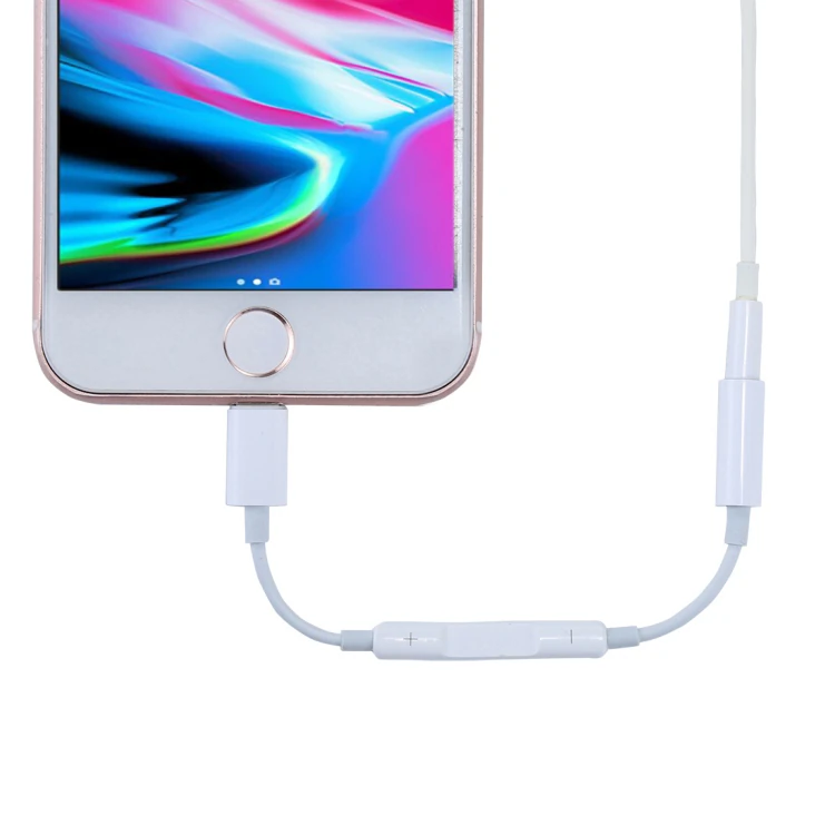Ally Mh020 İPhone 14-13-12-11 Lighting 3.5mm Kulaklık Jakı Adaptörü-(1903)