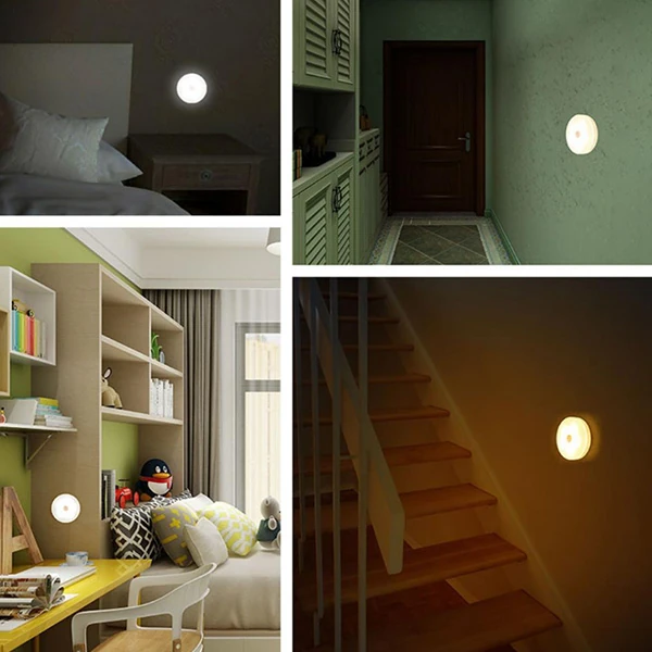 ALLY Mini 5 Led Usb Şarjjlı Tuşlu Gece Lambası Led-(1903)