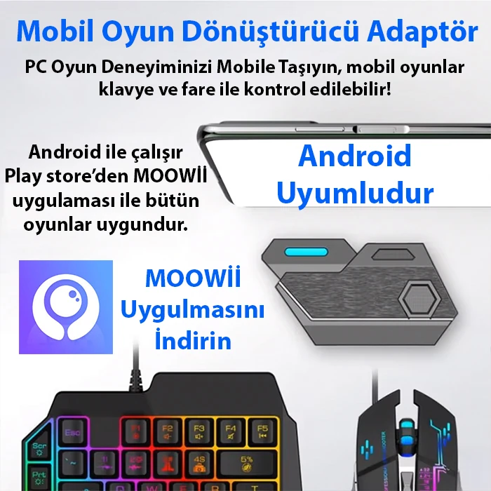 ALLY Mix Elite Plus - PUBG denetleyicisi için Gamepad mobil oyun klavye Mouse dönüştürücü Bluetooth Android oyun adaptörü-(1903)