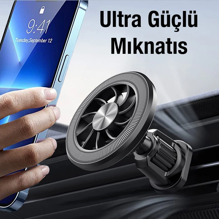 ALLY ML-216 MagSafe Araç İçi Havalandırma Telefon Tutucu-(1903)