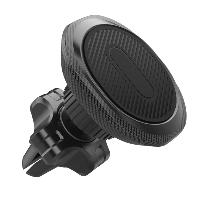 Ally ML172 Araç Klima Havalandırma Bölmesi Manyetik Yuvarlak Telefon Tutucu-(1903)