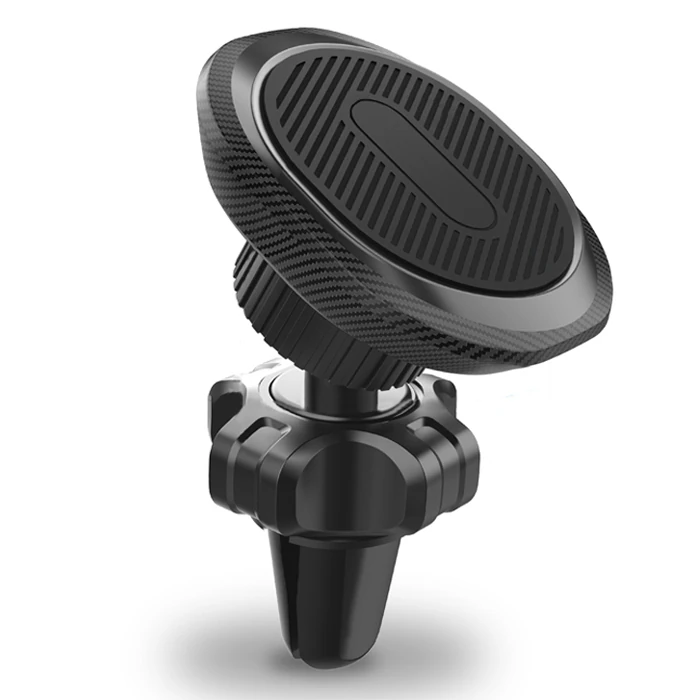 Ally ML172 Araç Klima Havalandırma Bölmesi Manyetik Yuvarlak Telefon Tutucu-(1903)