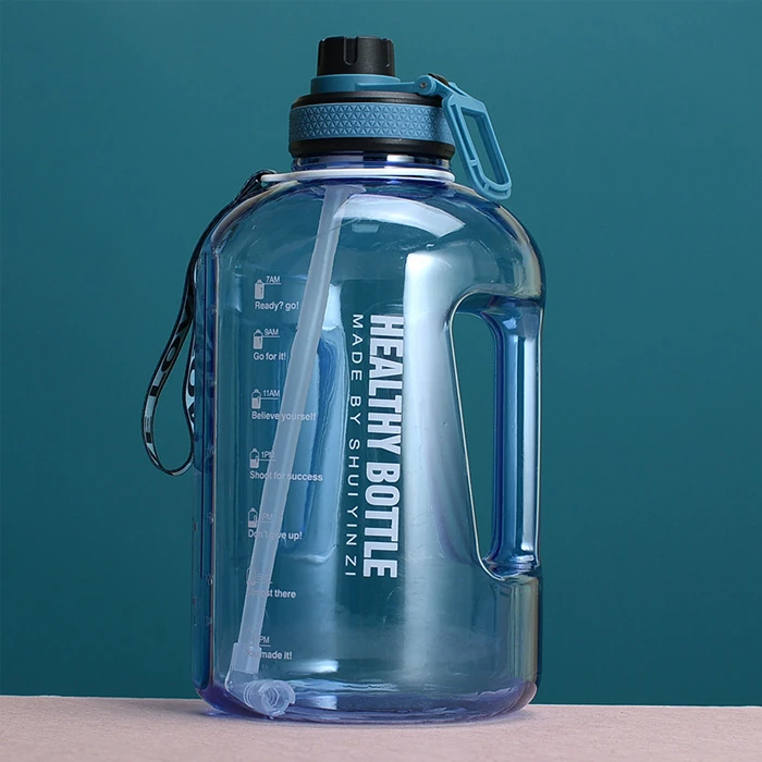 Ally Motivasyon Su Matarası 2200 ml Suluk Spor Su Şişesi - Bpa Içermez-(1903)