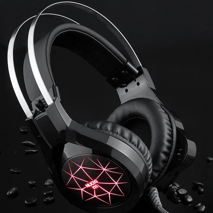ALLY N1 RGB Gaming Kulaküstü Kablolu Oyuncu Kulaklığı Gürültü Engelleyici Kulaklık-(1903)