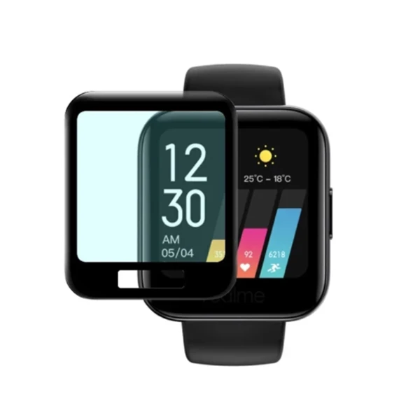 Ally OPPO Realme Watch 3D Full Kaplama Ekran Koruyucu PET+PMMA-(1903)