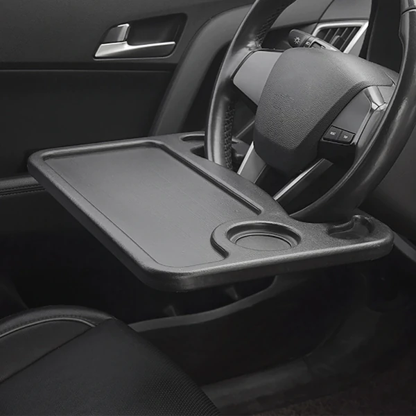 ALLY Portatif Araç Direksiyon İçecek Tutucu Bilgisayar Masası-(1903)