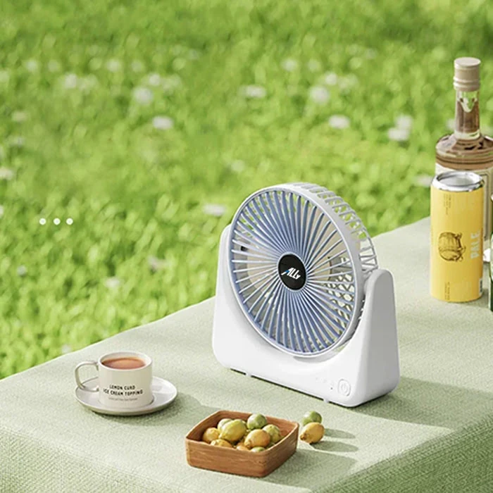 Ally S21 Şarjlı Fan Ergonomik Ev Ofis Sessiz Vantilatör-(1903)