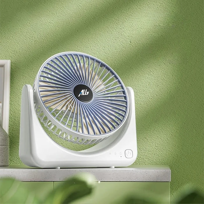 Ally S21 Şarjlı Fan Ergonomik Ev Ofis Sessiz Vantilatör-(1903)