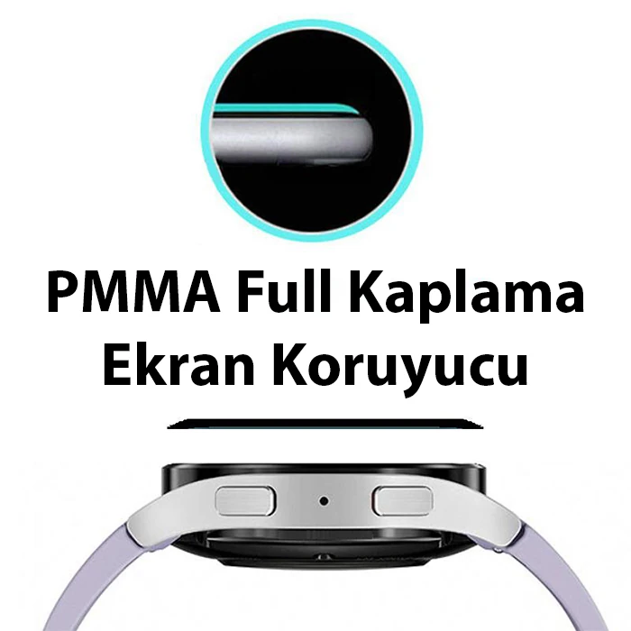 Ally Samsung Galaxy Watch 6 Classic 47mm PMMA Cam Ekran Koruyucu-(1903)