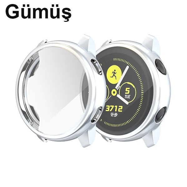 Ally Samsung Galaxy Watch Active Slim 360 Koruma Silikon Kılıf-(1903)