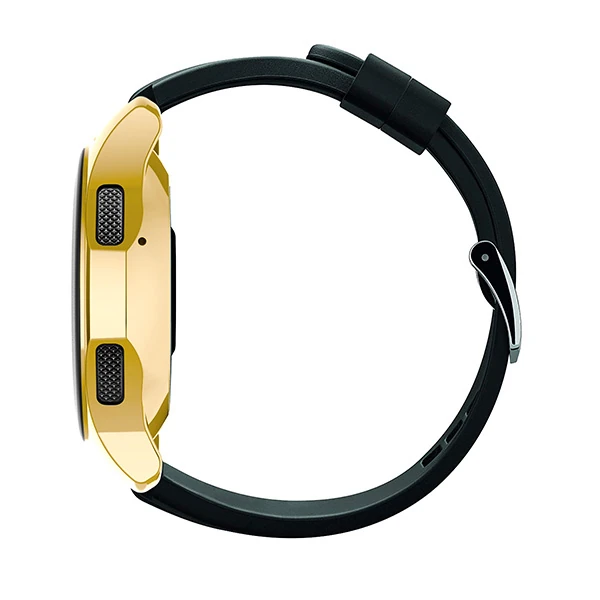 Ally Samsung Watch 42mm Lazer Kaplama Slim Silikon Bumber Kılıf-(1903)