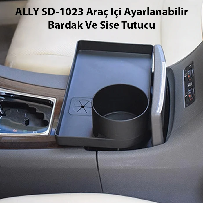 ALLY SD-1023 Araç Içi Ayarlanabilir Bardak Ve Sise Tutucu-(1903)