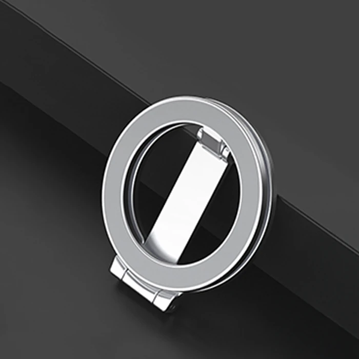 ALLY SJ20 Magsafe Uyumlu Araç İçi Torpido Üstü Manyetik Telefon Tutucu Alüminyum-(1903)