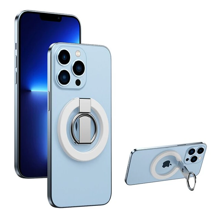 Ally SJ20 Taşınabilir Magsafe Mıknatıslı Cep Telefonu Standı Masaüstü Braketi-(1903)