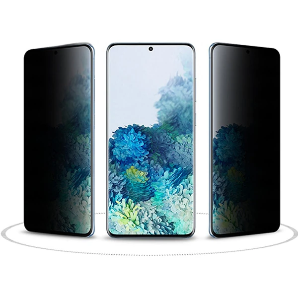 ALLY SM Galaxy S20 FE 3D Full Privacy Gizlilik Tempered Cam Ekran Koruyucu-(1903)